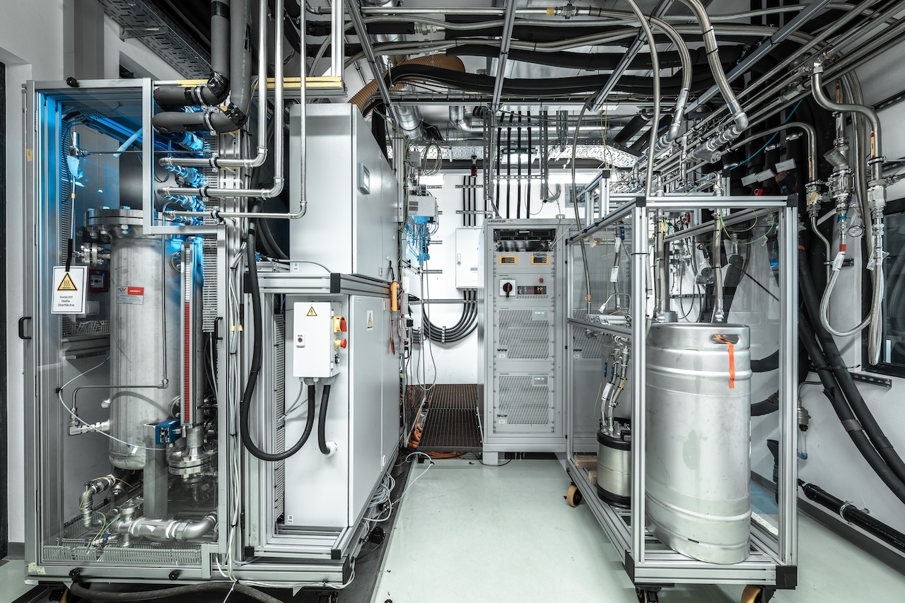 HycentA PEM electrolysis test bench