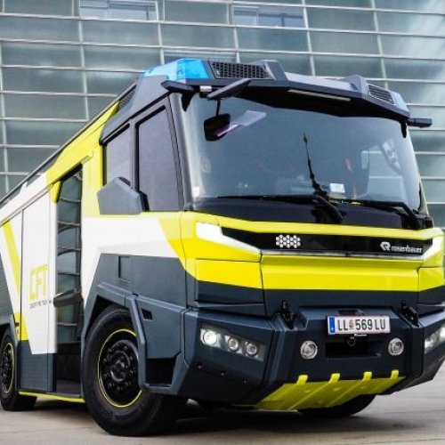 Volvo Penta liefert den E-Antrieb für Rosenbauers „Concept Fire Truck“
