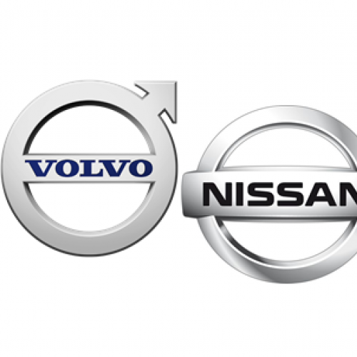 Volvo und Nissan