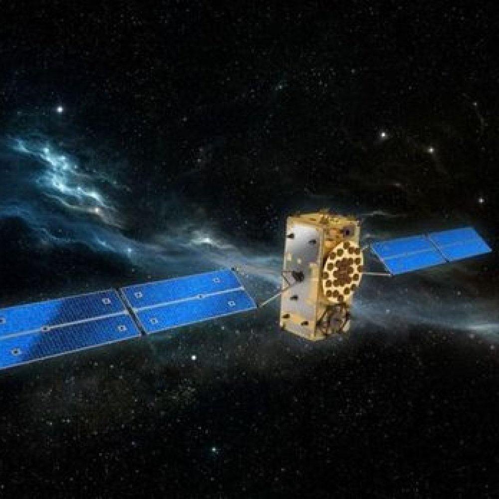 Visualisierung eines Galileo-Satelliten / Bild: OHB / ESA